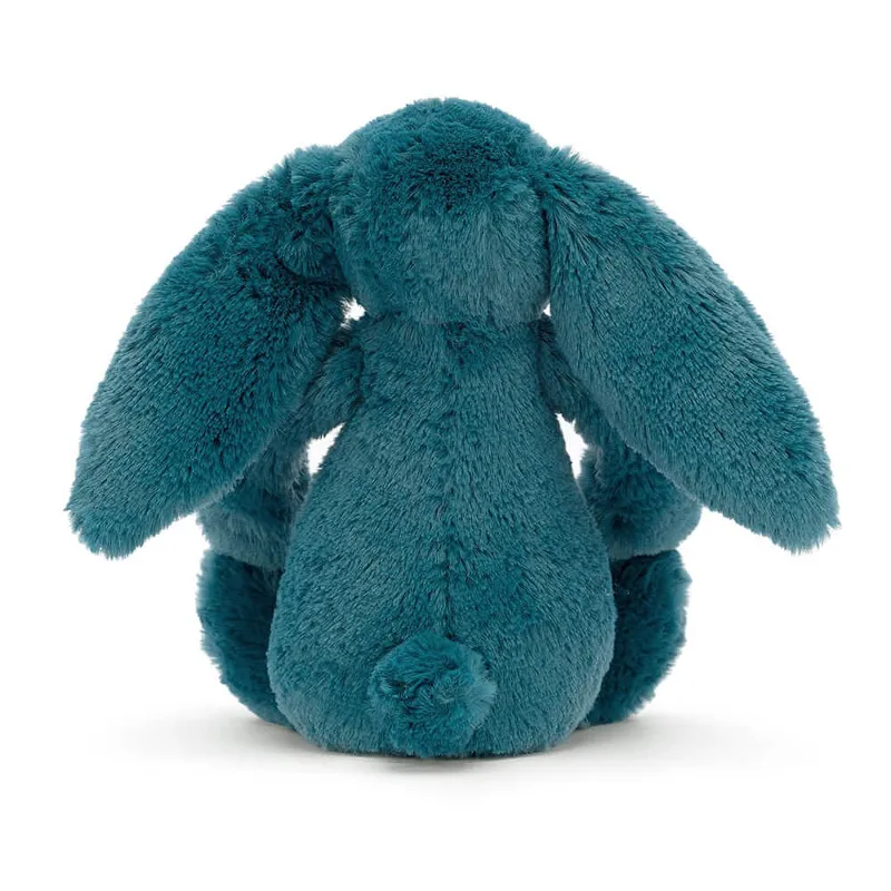Jellycat Small Bashful Bunny in Mineral Blue-2